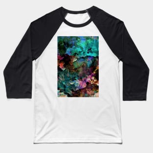 Botanical abstract collage Baseball T-Shirt